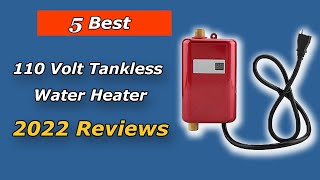 Best 110 Volt Tankless Water Heater in 2024 [upl. by Adhern]