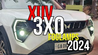 XUV 3X0 FOGLMP INSTALLTION PROJECTOR FOGLAMP [upl. by Yarazed]