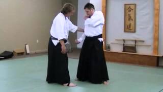 Sokumen Irimi Nage unbendable arm 2015 Takama Hara Aikido [upl. by Garreth56]