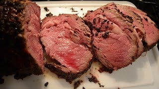 Ribeye Roast  Slow Roasted and Reverse Seared on a Kamado [upl. by Jaynell783]