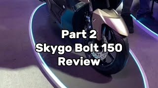 SKYGO BOLT 150 aka XMAX 150 😂 [upl. by Airdnaxila833]