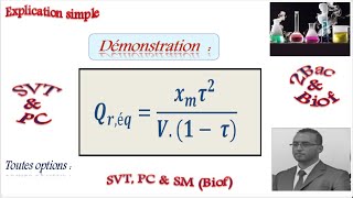 2Bac Biof  Démonstration Etat déquilibre dun système Chimie [upl. by Shoshanna]