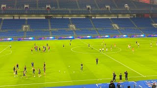 WARM UP JDT VS PORT FC THAILAND DI STADIUM SULTAN IBRAHIM [upl. by Yrrad989]