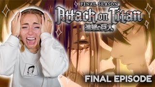 OUR LAST GOODBYE  Attack On Titan FINAL Episode Reaction [upl. by Uni]