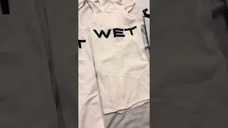 Yeezy YZY Mowalola WET tank vultures merchandise [upl. by Chaves]