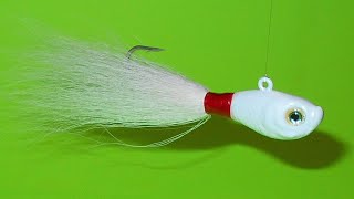 How to PICK amp FISH the BUCKTAIL JIG  JIGGING amp FISHING BUCKTAILS  Jigs in Surf Bay amp Inlet [upl. by Atiker50]