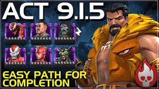 MCOC Act 915  Easy Path For Completion  Hyperion vs Kraven  2024 [upl. by Emor591]