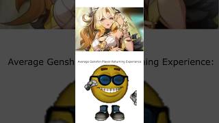 average genshin player returning experience genshinimpact natlan shorts memes [upl. by Nagah]