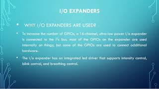 Nordic Thingy On Board Input Output Expander IO Expander [upl. by Ahcas]