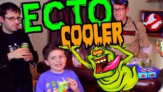 ECTOCOOLER HIC Juice Box amp Unboxing Review  GHOSTBUSTERS DRINK [upl. by Kiley]