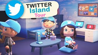 Twitter Gaming Mini Island Tour in Animal Crossing New Horizons [upl. by Estus]