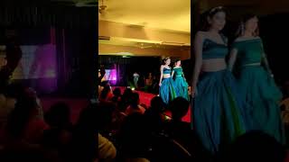 Fashion show runway  Raja Mansingh Tomar music and art university  Gwalior shorts fashionshow [upl. by Ecirtap845]