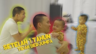 Detikdetik SAAIH bertemu BaBy EL 1 Tahun tidak ketemu [upl. by Bevin102]