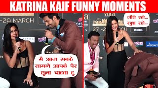 Katrina Kaif Funny Moments In Public  Katrina Kaif Speaking In Amazing Hindi [upl. by Gibson]