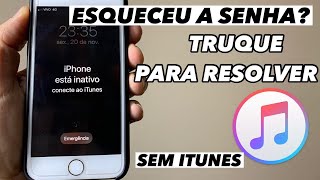 Como DESBLOQUEAR IPHONE INATIVO rápidamente ⛔️ SEM USAR ITUNES [upl. by Radack]