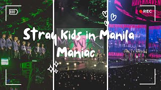 Stray Kids in Manila「Maniac」Maniac Day 1 [upl. by Allimak]