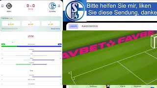 VfR Aalen  FC Schalke live broadcast 🔴 with detailed visual and text effects 2024 [upl. by Esra]