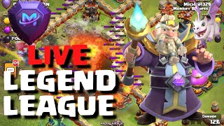 🔴Day21 Legend League Hits  Classic War  Clash Of Clans [upl. by Burrus]