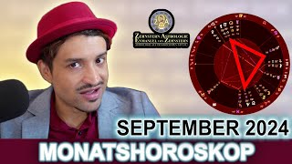 SKORPION MONATSHOROSKOP SEPTEMBER 2024  ZEHNSTERN ASTROLOGIE [upl. by Laure361]