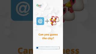 Can You Guess the CITY by Emoji 4 [upl. by Ahsiakal]