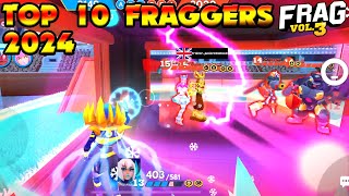 Top 10 Fraggers 2024  FRAG Pro Shooter [upl. by Tynan810]