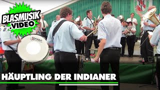 🟢 Da sprach der alte Häuptling der Indianer  Feuerwasser 🎼  Live  Cover  Gus Backus  Blasmusik [upl. by Woodward]