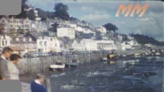 Looe Cornwall early 1960s old cine film 386 [upl. by Rihsab513]