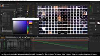 How to EDIT  Mosaic Multi Photo Reveals  Free After Effects Tutorial [upl. by Aitat901]