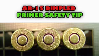 AR15 Dimpled Primer Safety Tip [upl. by Dric]