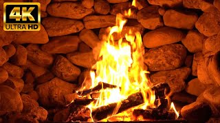 🔥Cozy Fireplace with Warmth Flames Sounds  Crackling Fire Sounds  LIVE 247 Fireplace 4K [upl. by Acirne]