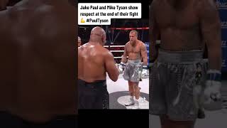 Jake Paul Bow To Tyson at the end of the fight😱 [upl. by Nitsir973]