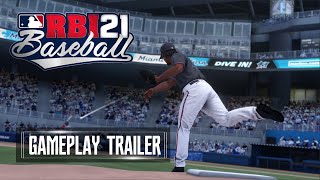 RBI Baseball 21 Gameplay Trailer PS4 Xbox One Switch Xbox Series X PC [upl. by Corry]