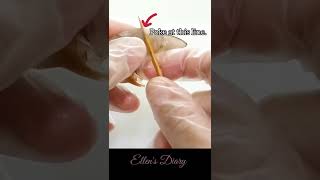 How to Devein Shrimp  Prawn with the Shell On No Knife No Peeling Needed [upl. by Neibaf]