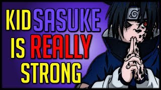 Kid Sasuke is Overpowered [upl. by Nesnej40]