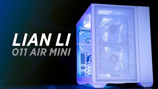 Обзор LIAN LI O11 AIR MINI  наверно ЛУЧШИЙ компактный корпус ЗА СВОИ БАБКИ [upl. by Micheil]