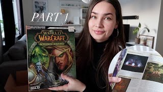 ASMR World Of Warcraft Official Strategy Guide The Burning Crusade PART 1 [upl. by Elohcin]