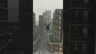 The Amazing SpiderMan swinging gameplay shorts amazingspiderman spidermanremastered pcgaming [upl. by Jeaz]