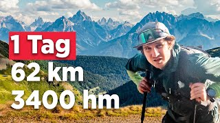 Die härteste Wanderung der Alpen Stoneman Hike Gold 🥇 [upl. by Aikemal]