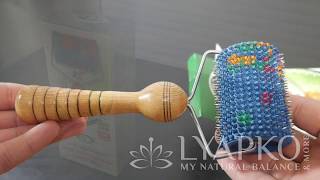 Review on Lyapko facial roller  Dermaroller micro needle roller massage roller [upl. by Nofpets667]