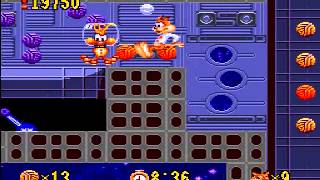 Bubsy Genesis  quotLowest Scorequot Run TAS  Chapter 16 A Farewell to Woolies [upl. by Erised227]