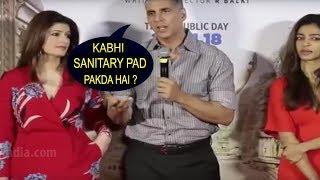 Akshay Kumar Best Inspirational Speech  India Sanitary Pads  Padman Song Launch [upl. by Nekcerb]