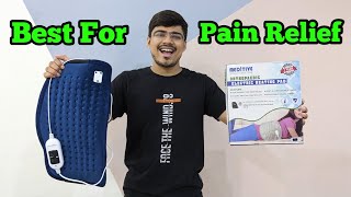 Meditive Electric Heating Pad Unboxing And Review  Best Heating Pad in 2023  3 Level Temperature [upl. by Ydnar]