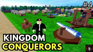 Building level 5 Village in Roblox Kingdom Conquerors [upl. by Drofnas19]