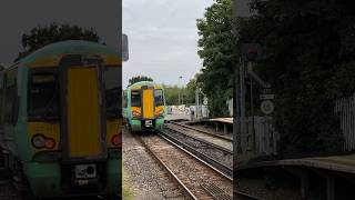 Class 377445 departs Polegate [upl. by Tahmosh586]