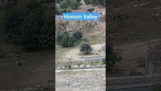 Hinnom Valley hinnomvalley israel [upl. by Yenruogis]