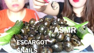 ASMR Escargot Snails Exotic Food [upl. by Anovad]