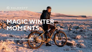 Magic Winter Moments  Entice 7  AllroadMTB EBike  KALKHOFF Bikes [upl. by Rabi]