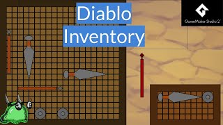 GameMaker Studio 2 Diablo Inventory [upl. by Leeanne]