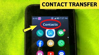 How To Copy Contacts from Phone to SIM  F90M jio 2 3 F30B f81e f10q f41t [upl. by Alakam]