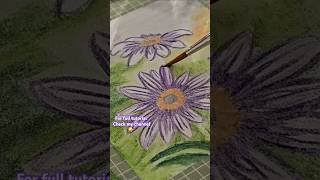 watercolor pencils Tutorial watercolordrawing watercolorflowers watercolourpencils asmrdrawing [upl. by Ttocs]